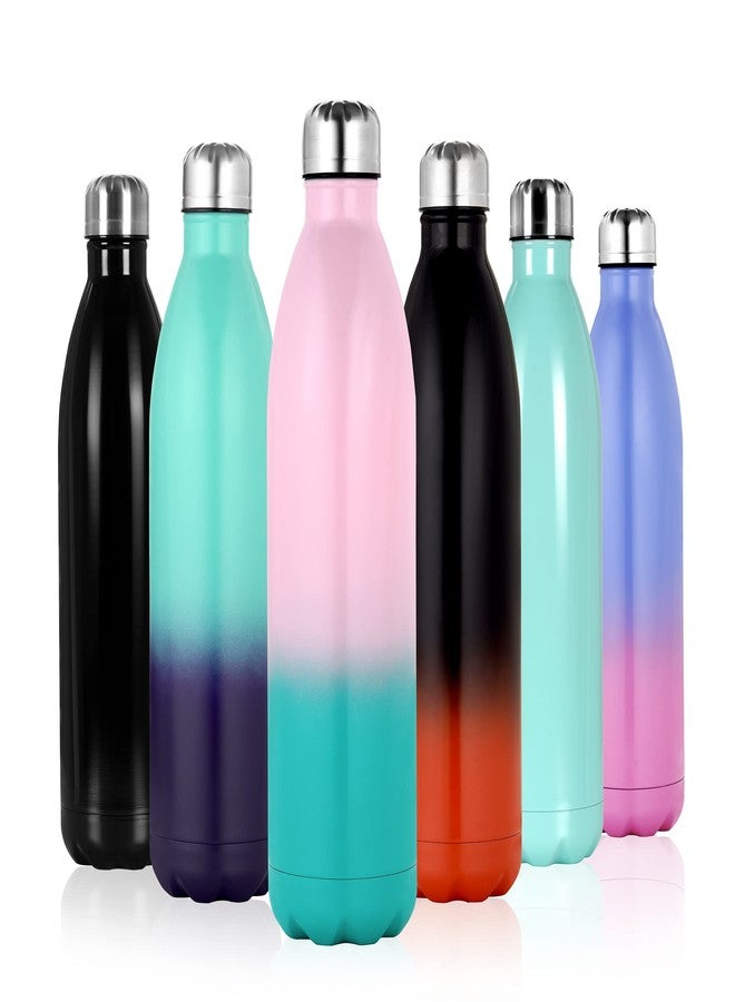 ستار ورك زجاجة ماء معزولة من الفولاذ المقاوم للصدأ سعة 1 لتر من ستار وورك | ثيرموستيل | حافظة حرارية مزدوجة الجدران | تحافظ على المشروبات ساخنة أو باردة لمدة 24 ساعة | خالية من مادة BPA وآمنة للاستخدام مع الطعام | مانعة للتسرب | مصنوعة من الفولاذ عيار 304 (1000 مل، لون وردي سماوي) - Image 1